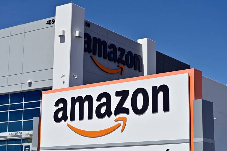  Centro de distribuição da Amazon em Nevada, nos Estados Unidos - David Becker/AFP