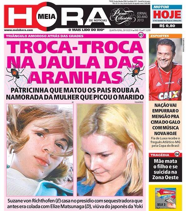 capa da revista meia hora