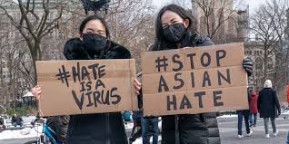 Protesto nos Estados Unidos contra o racismo/xenofobia amarelo (Foto: Dia Dipasupil/Getty Images)