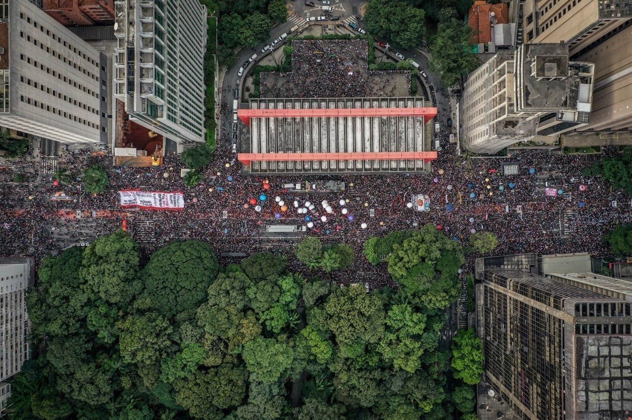 Imagens do Tsunami da Educação