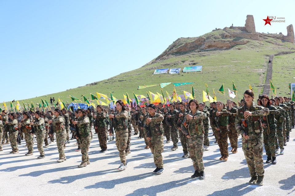 Celebração do Dia Nacional do Curdistão (21 de março) (Foto: